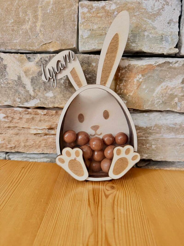 Boîte lapin personnalisée - Spécial Pâques