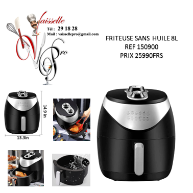 FRITEUSE SANS HUILE 8L