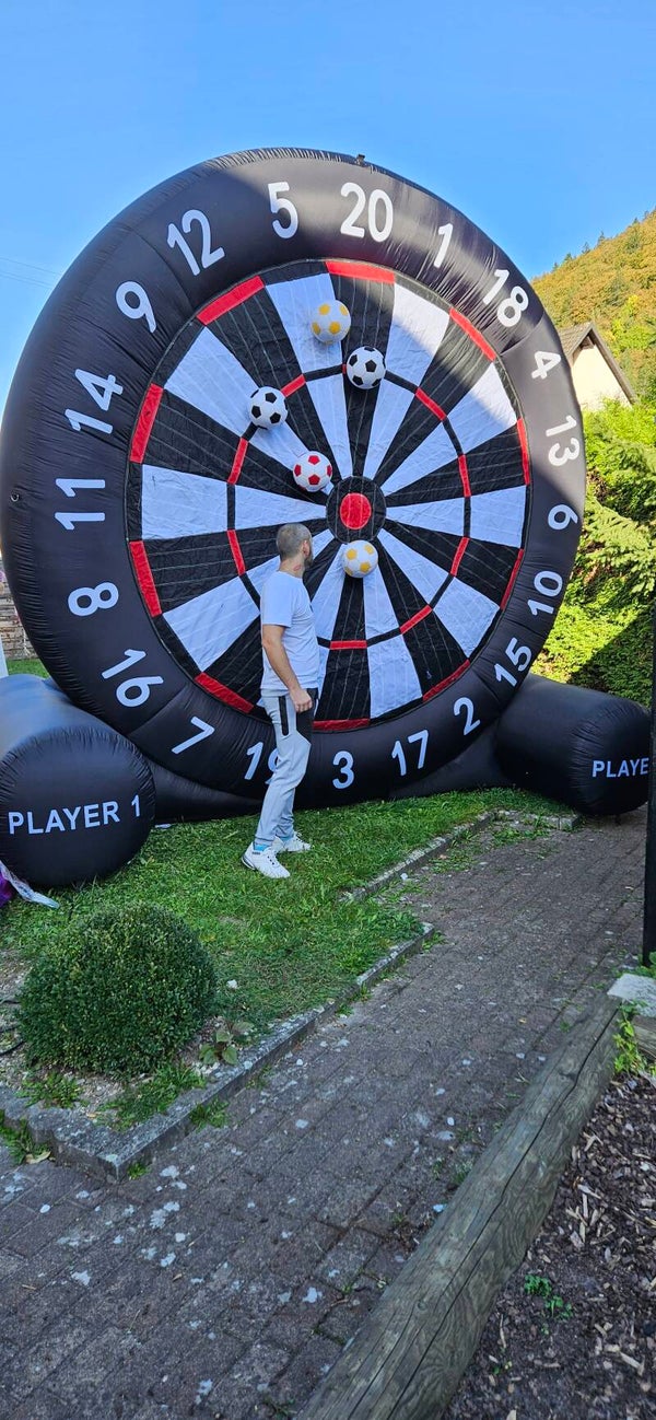 Fußballdart 4m  zum verleihen