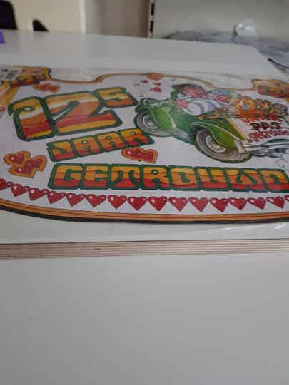 Deurbord 12,5 jaar getrouwd