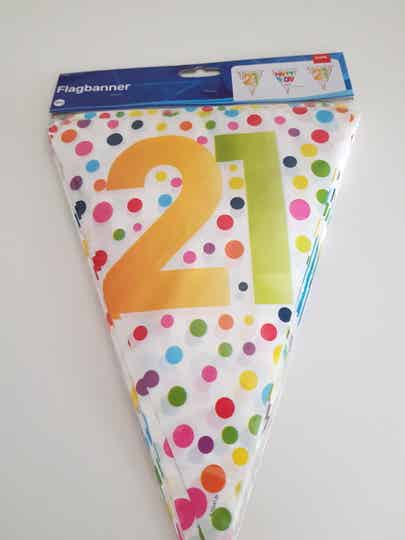 Vlaggenlijn leeftijd 21 10mtr