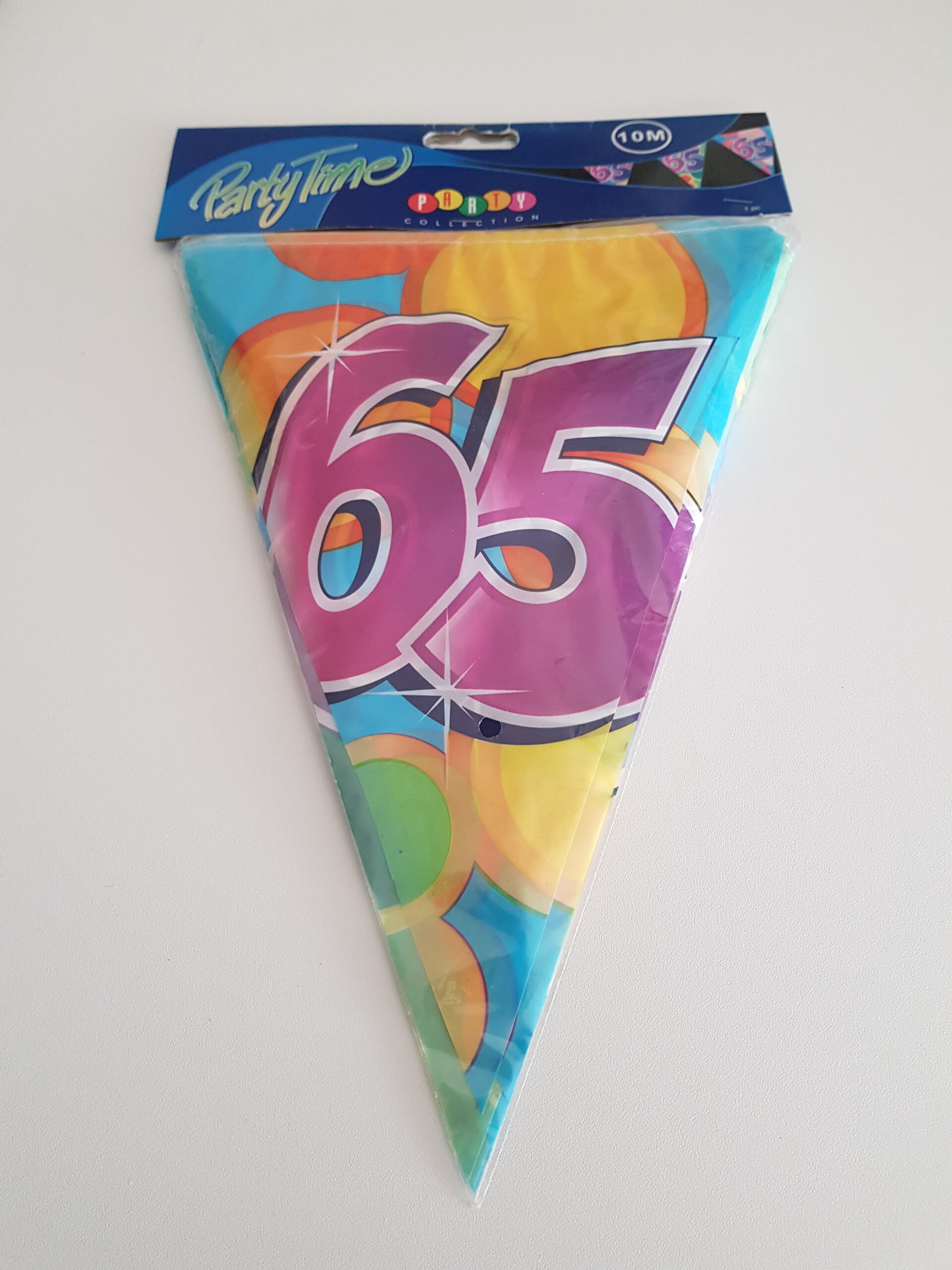 Vlaggenlijn leeftijd 65 10mtr