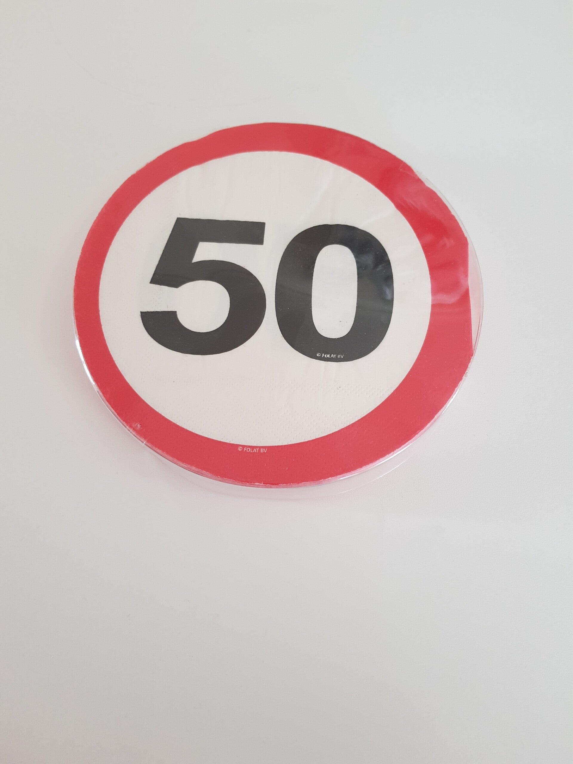 Servetten 50 verjaardag