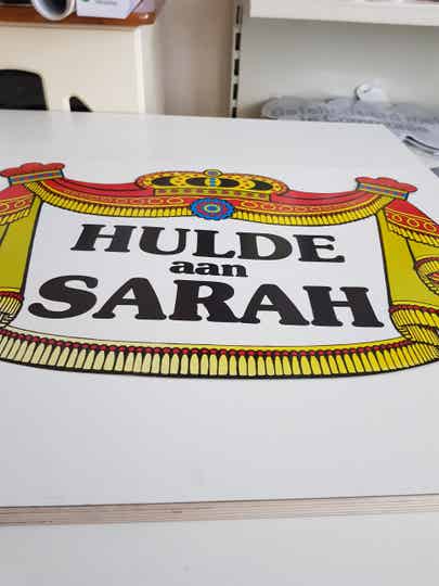 Deurbord sarah