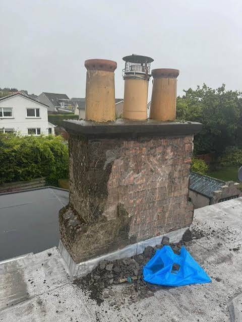 Chimney stack repair in Perthshire