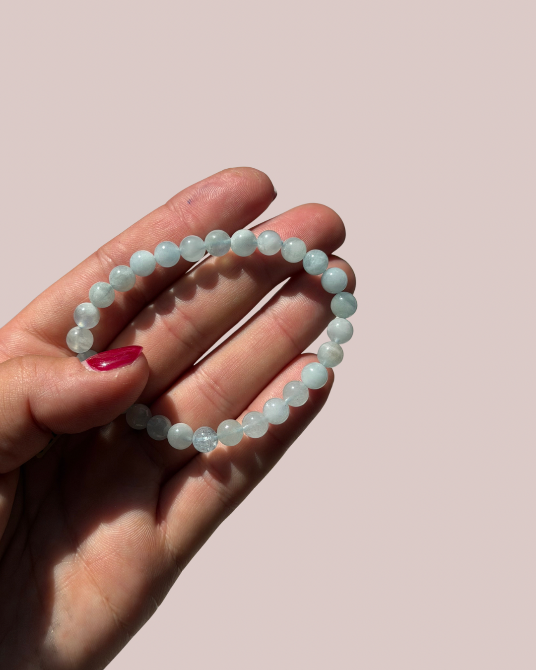 Aquamarin Armband