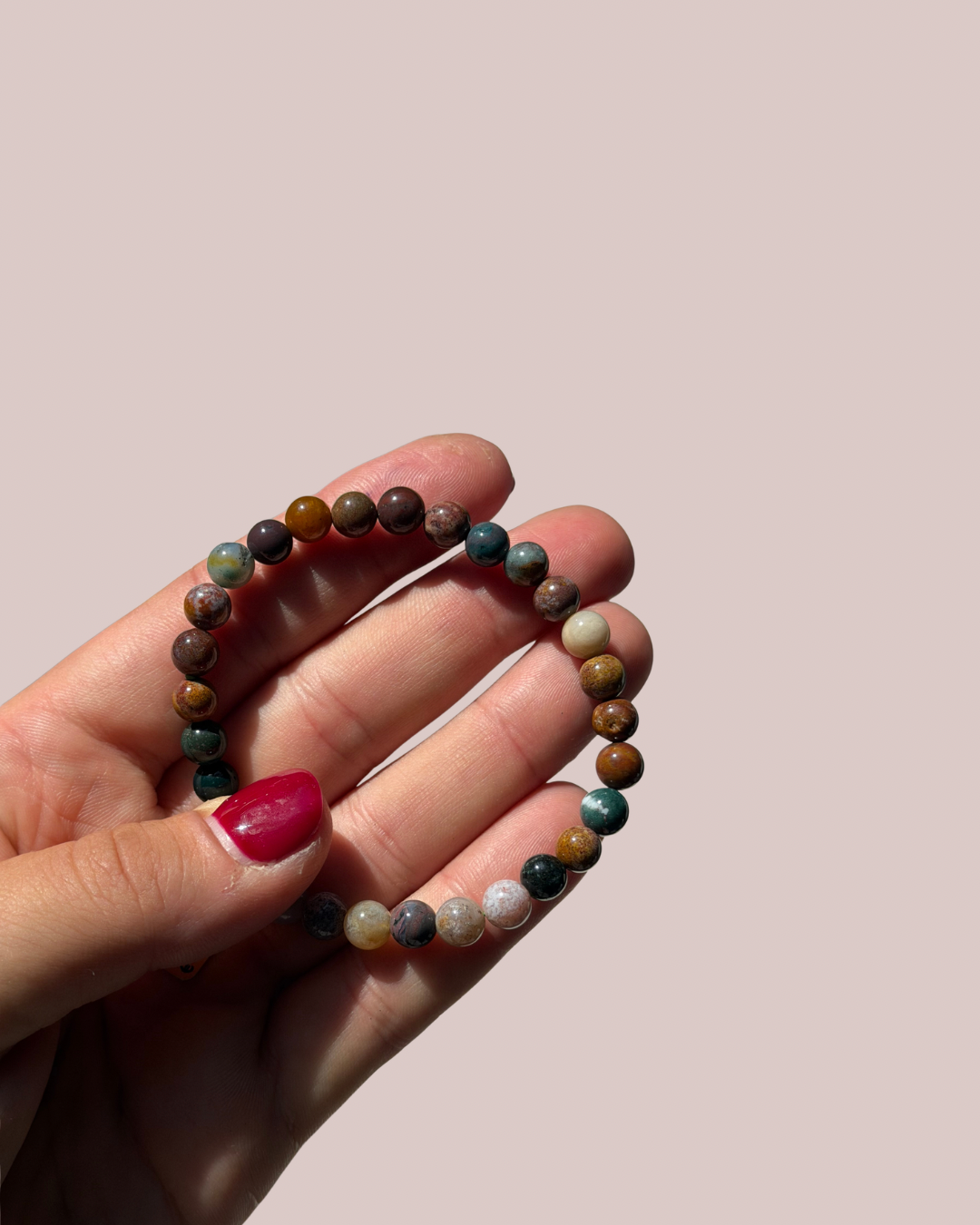 Ozeanjaspis Armband