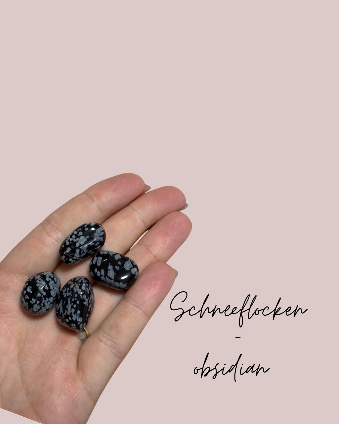 Schneeflocken Obsidian