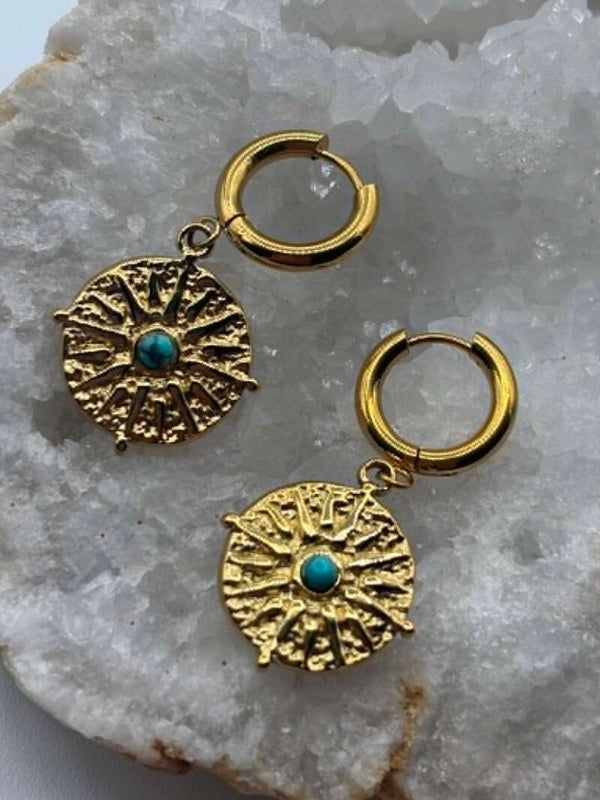 Boucle d'oreilles Turquénite