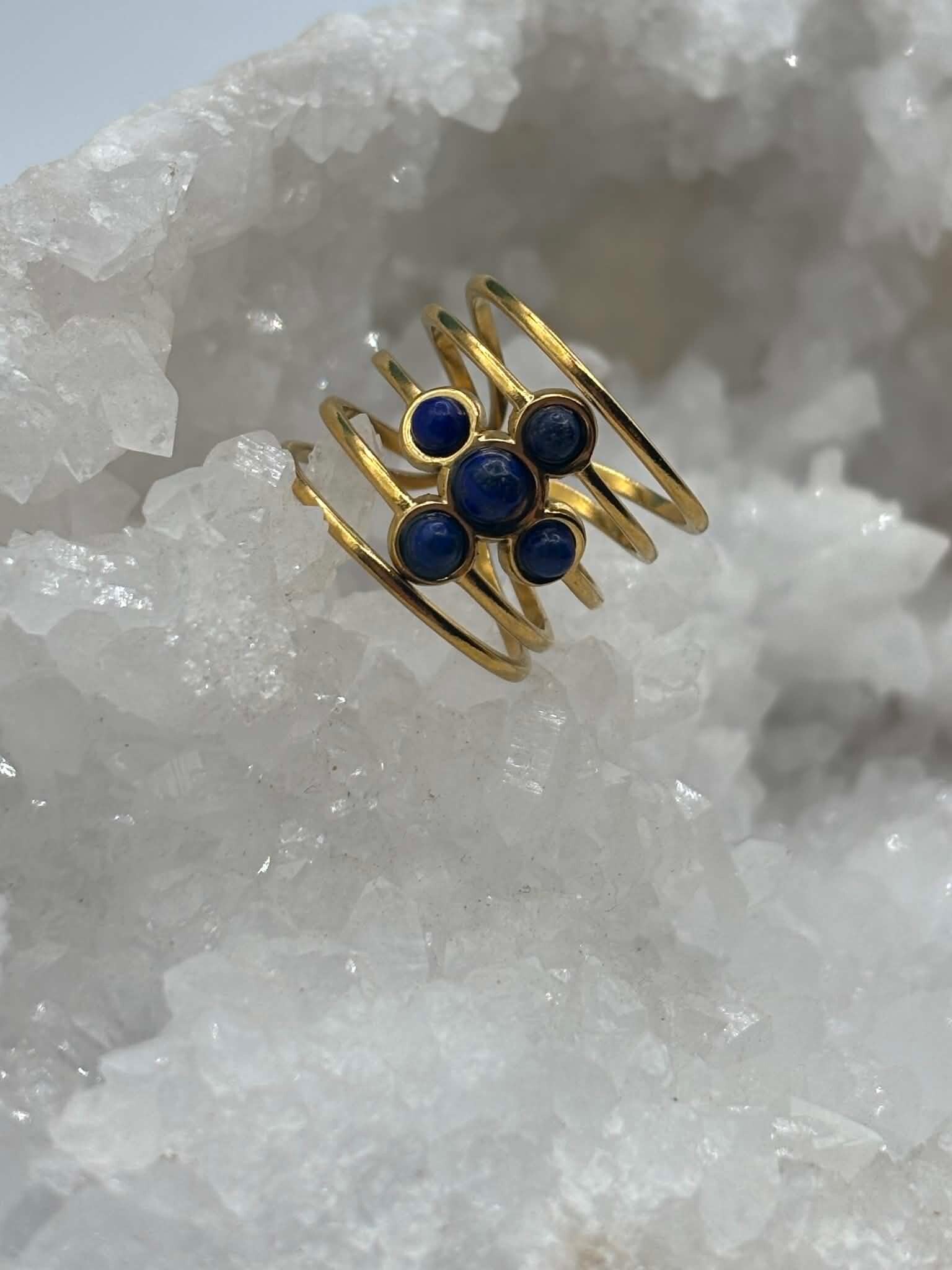 Bague lapis lazuli