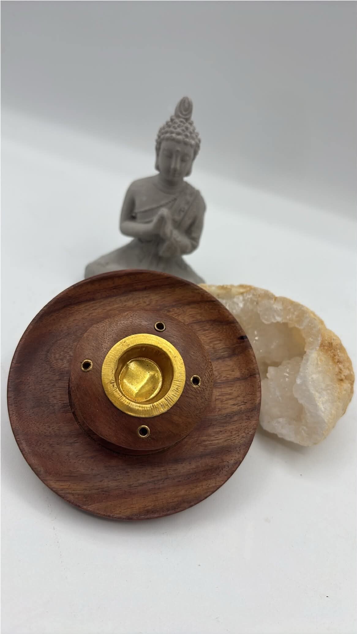 Petit porte encens bois