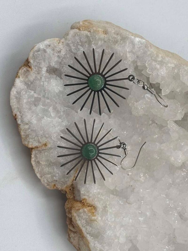 Boucle d'oreilles soleil