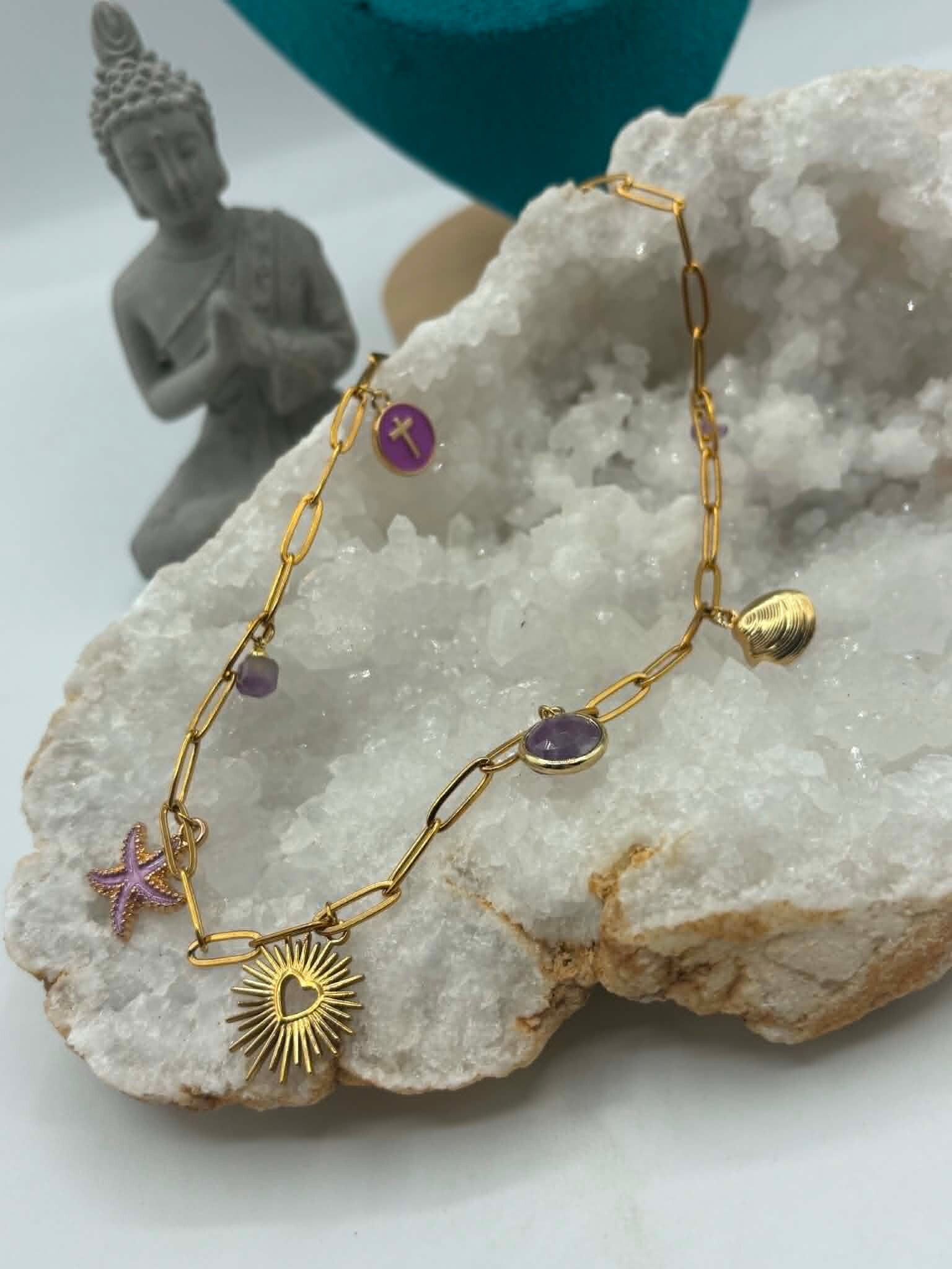 Collier  améthyste