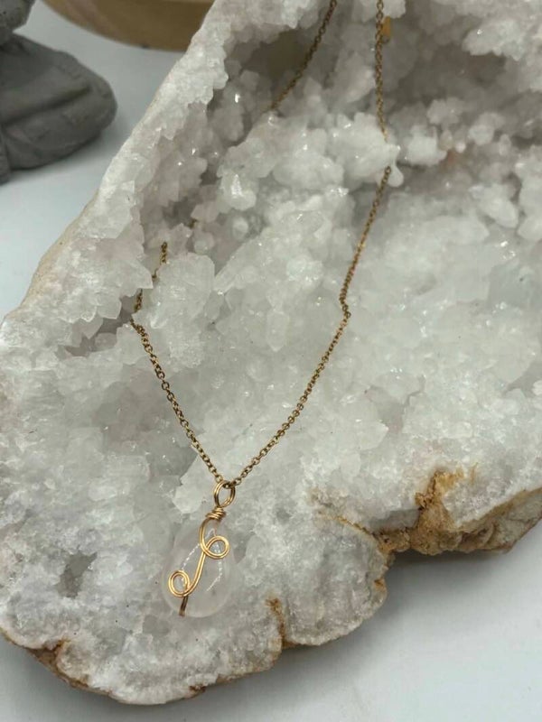 Collier cristal de roche