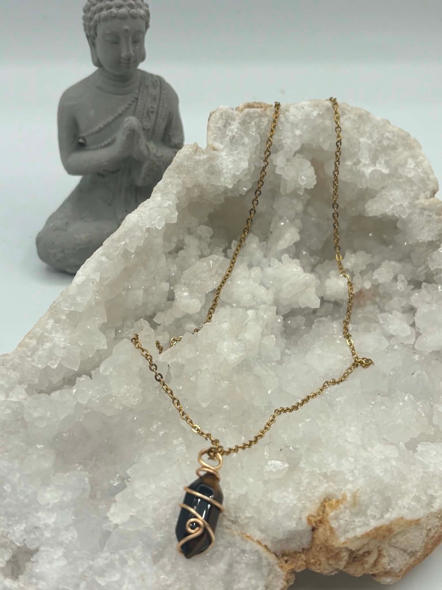 Collier oeil de tigre