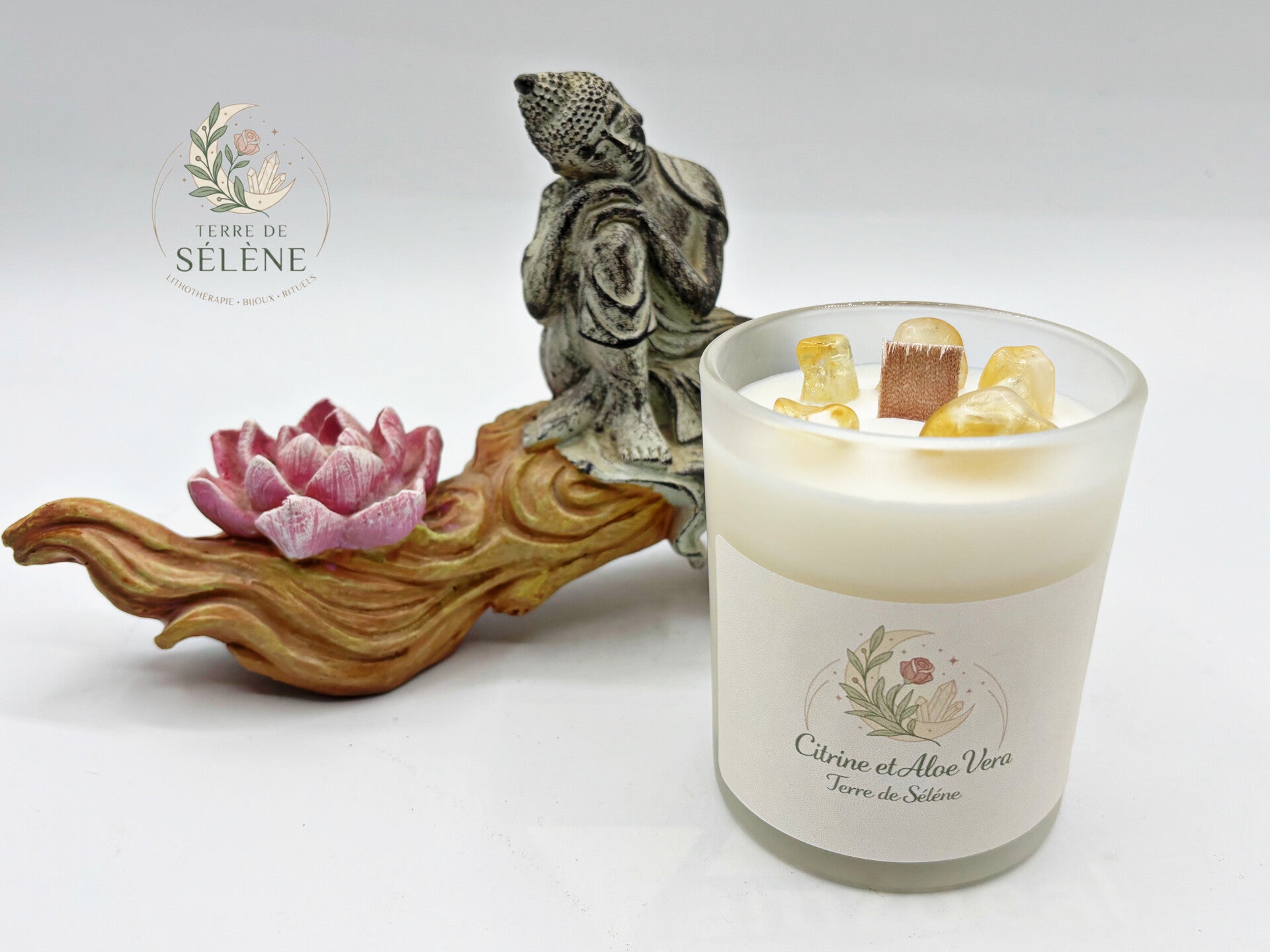 T.S Bougie | Citrine & Aloe Vera