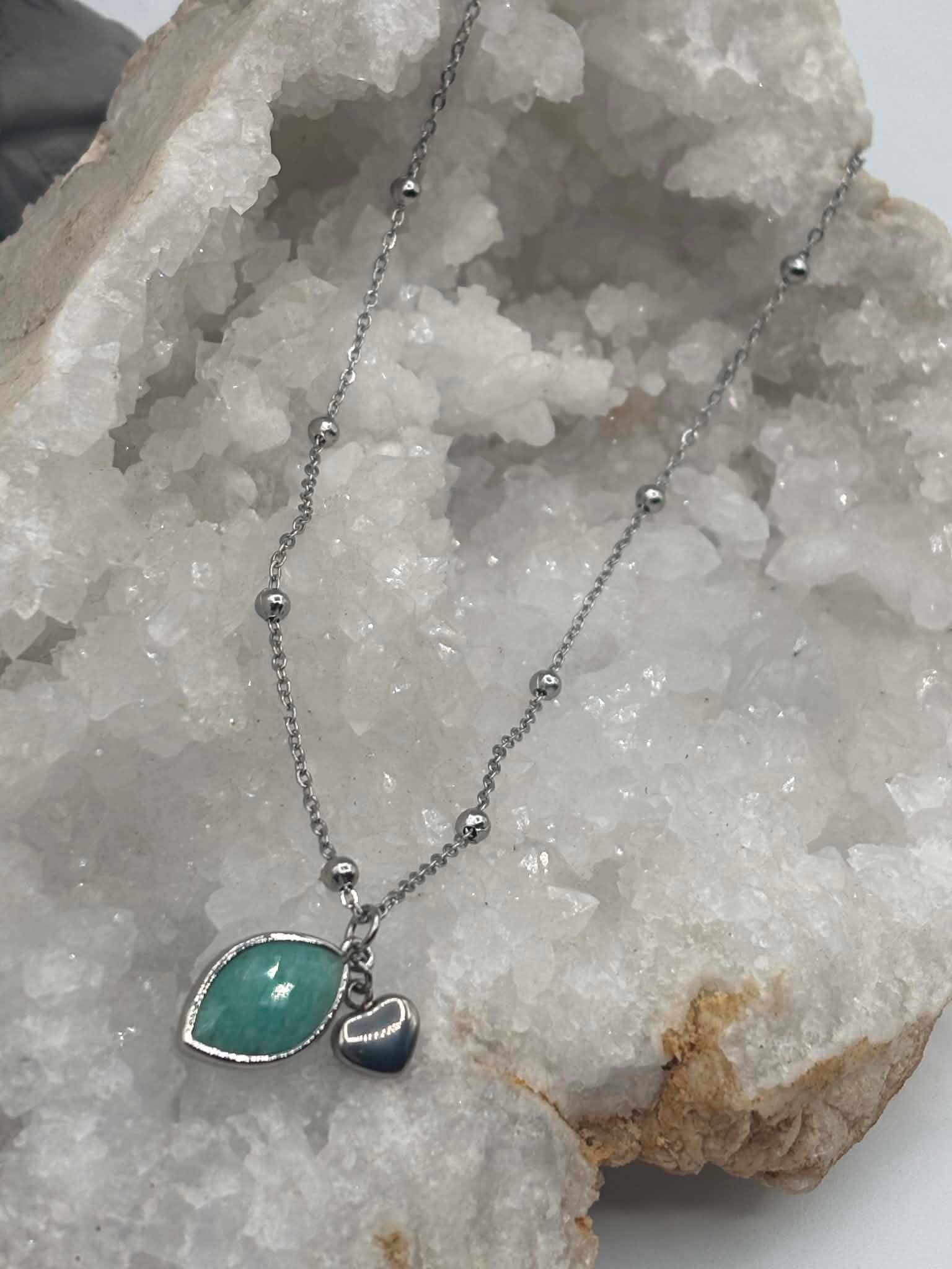 Collier en aventurine
