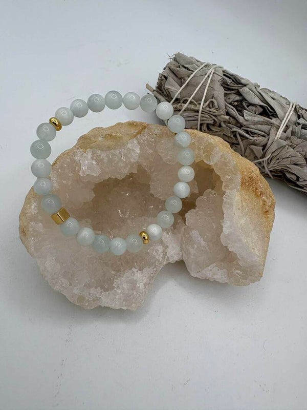 Bracelet en Aigue Marine