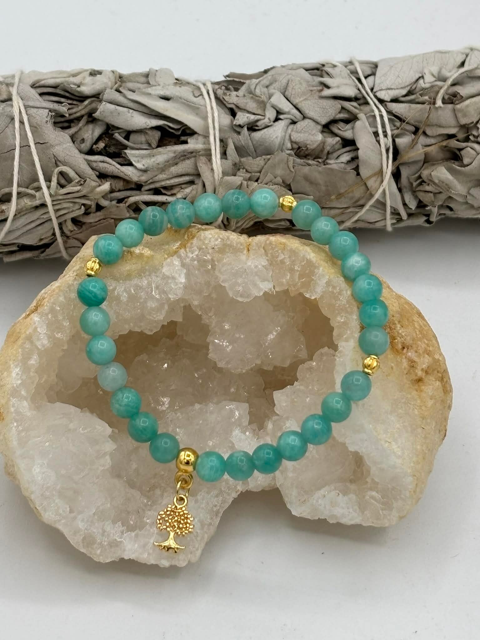 Bracelet en Amazonite