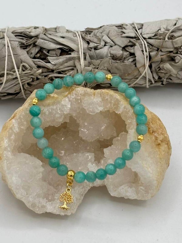 Bracelet en Amazonite