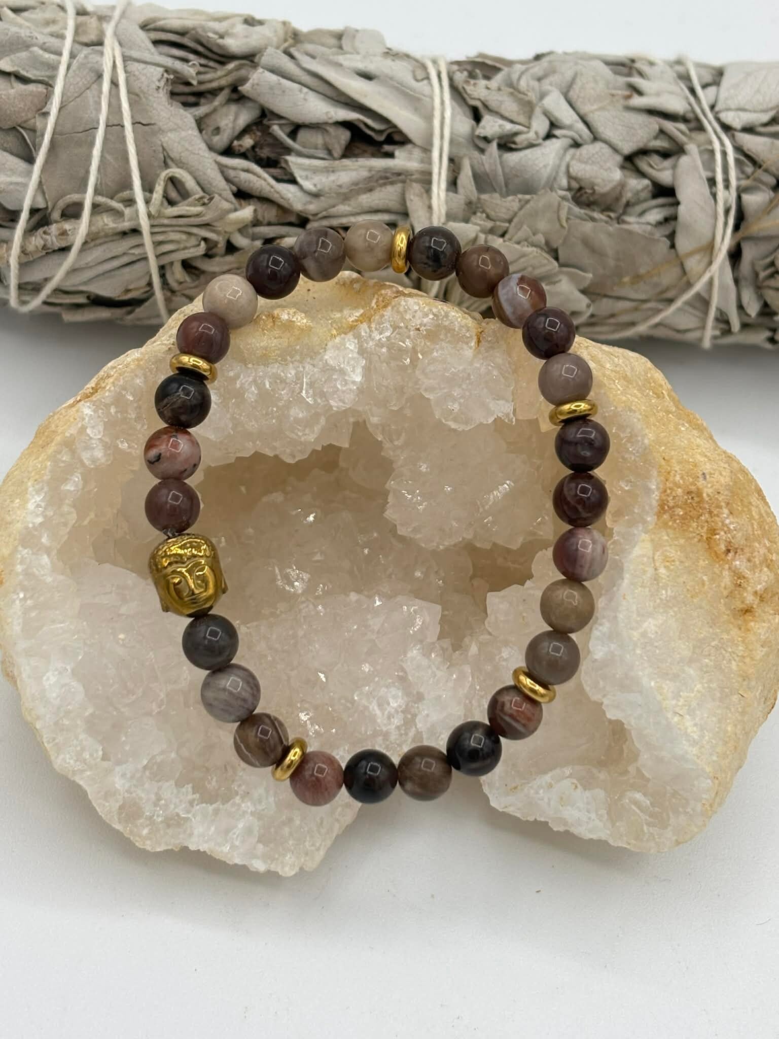 Bracelet en Bois fossilisé