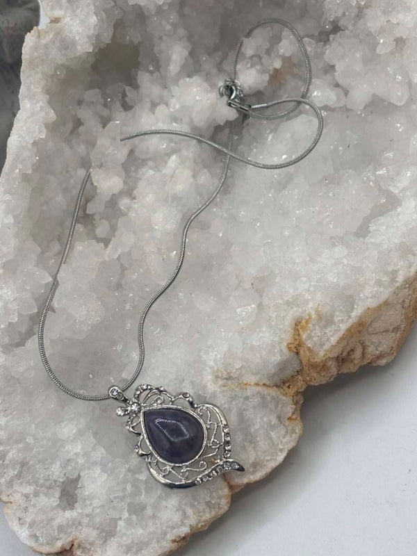 Collier en améthyste