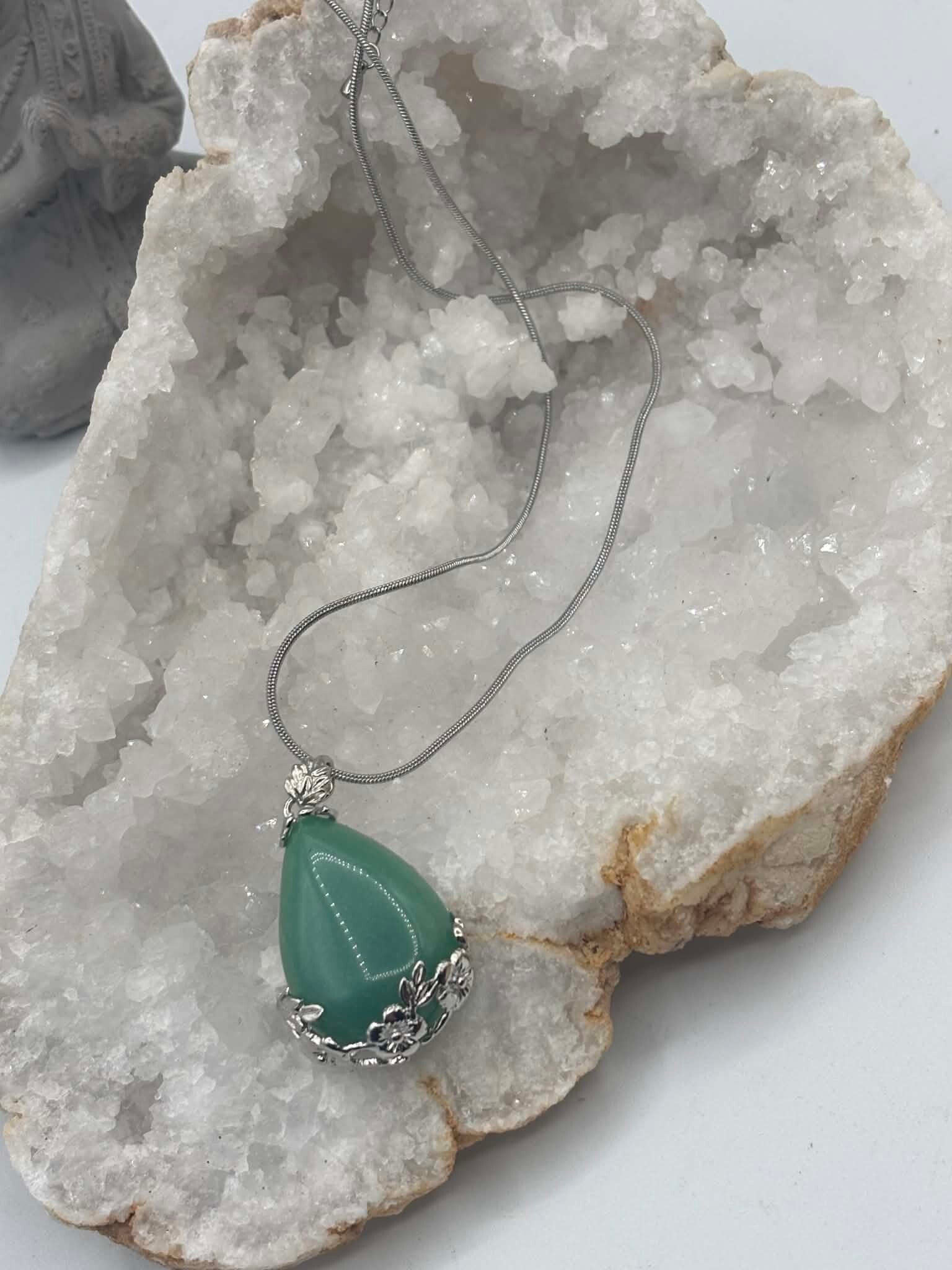 Collier en aventurine