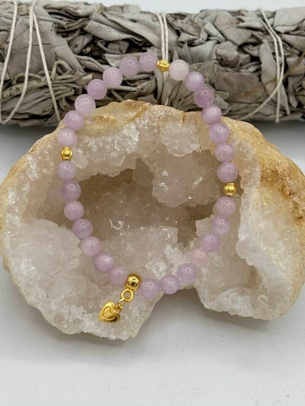 Bracelet en Kunzite