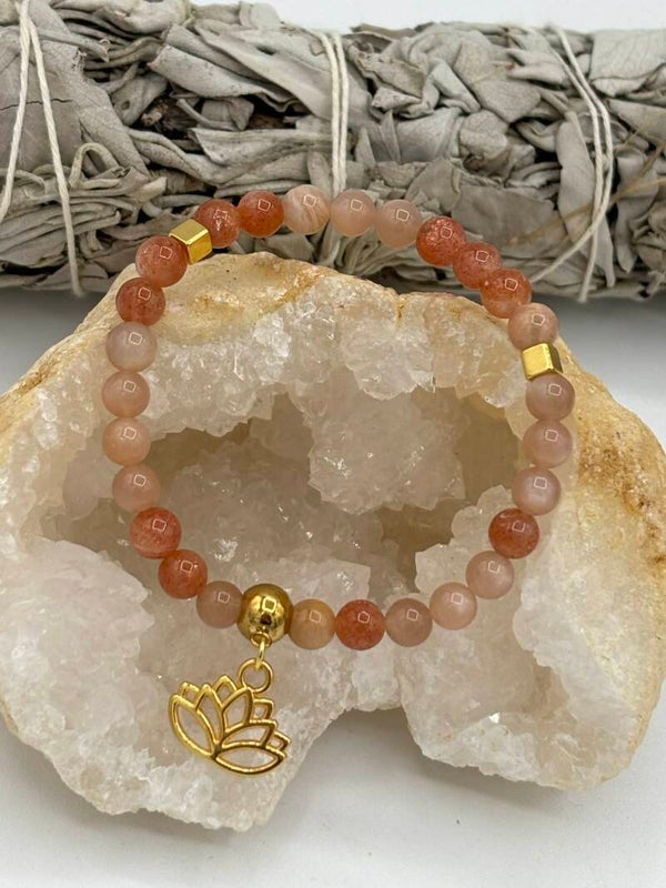 Bracelet en Pierre du Soleil