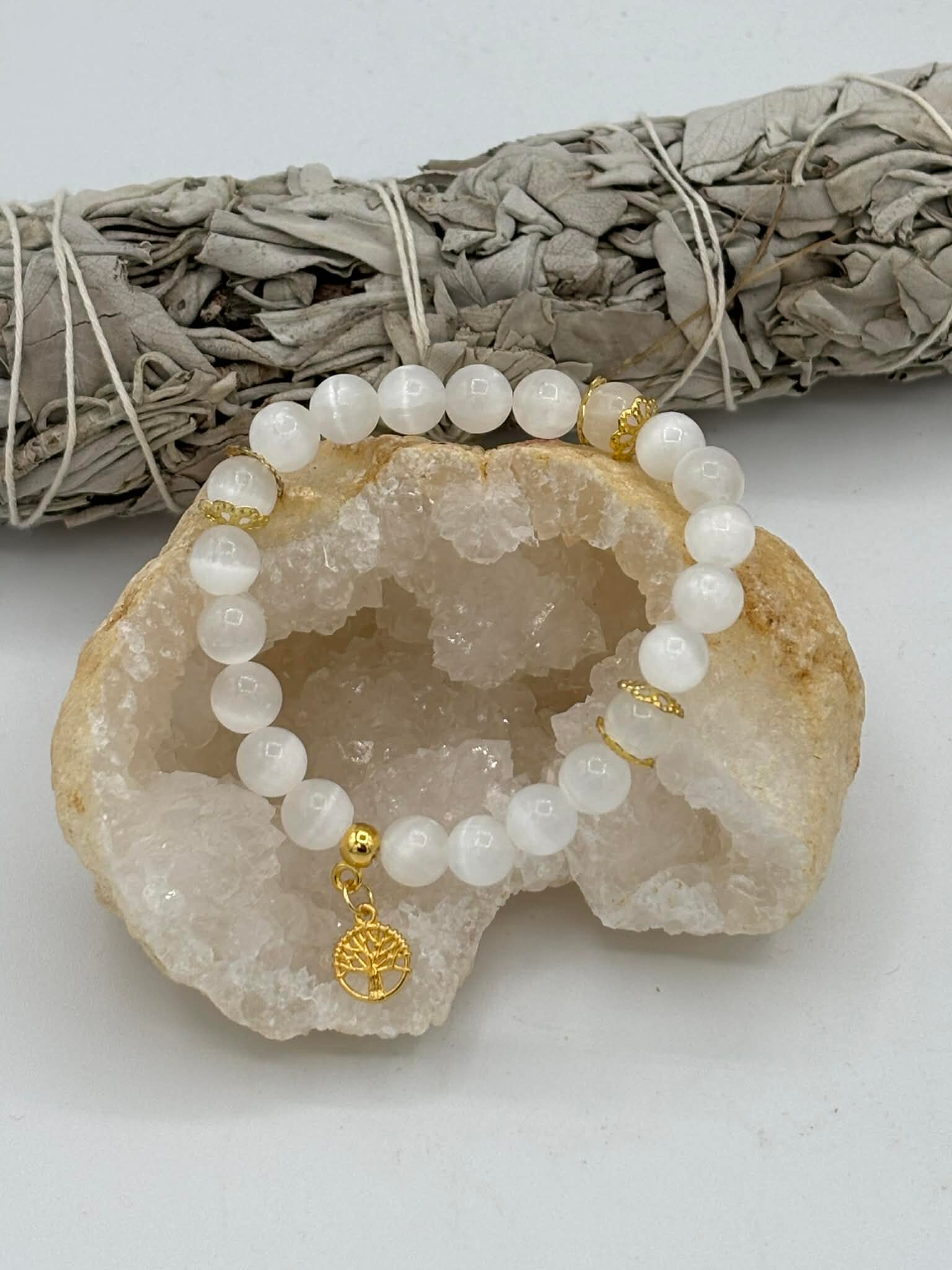 Bracelet en Sélénite