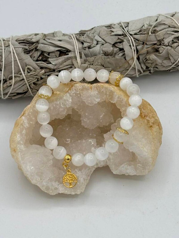 Bracelet en Sélénite