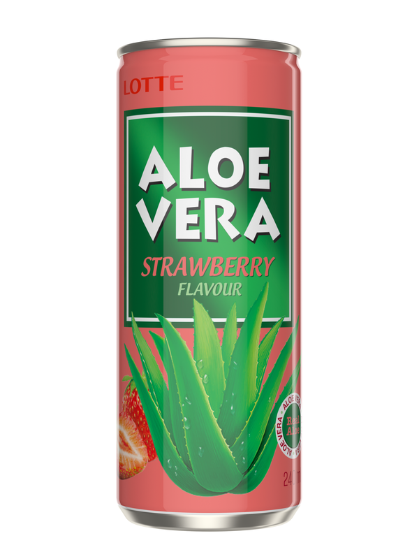 Aloe Vera Strawberry 240ml Dose