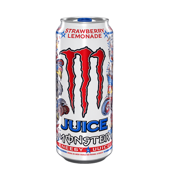 Monster Strawberry Lemonade Juice 473ml Dose USA