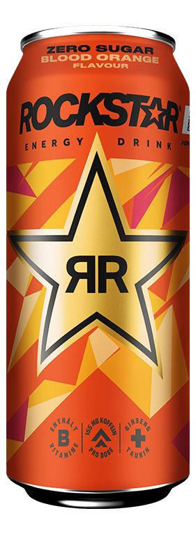 Rockstar Blood Orange 500ml Dose