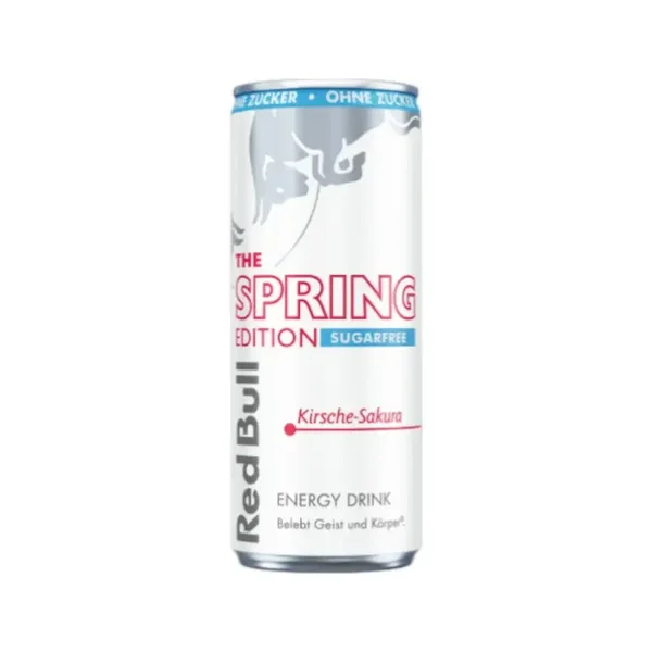 Red Bull The Spring Edition Kirsche Sakura Sugarfree Dose 250 ml