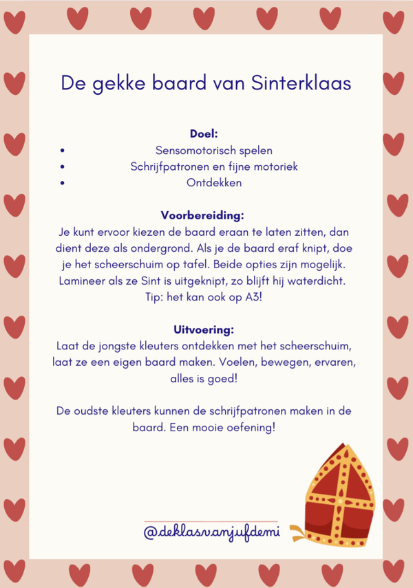 De gekke baard van Sinterklaas