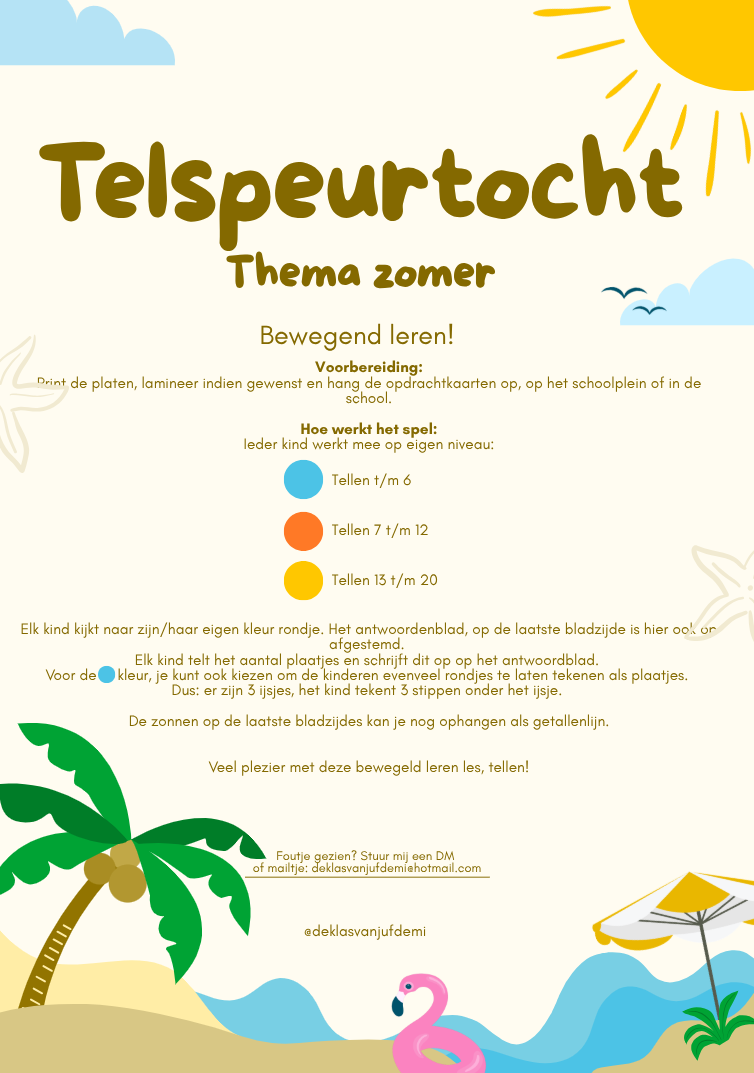 Telspeurtocht, zomer