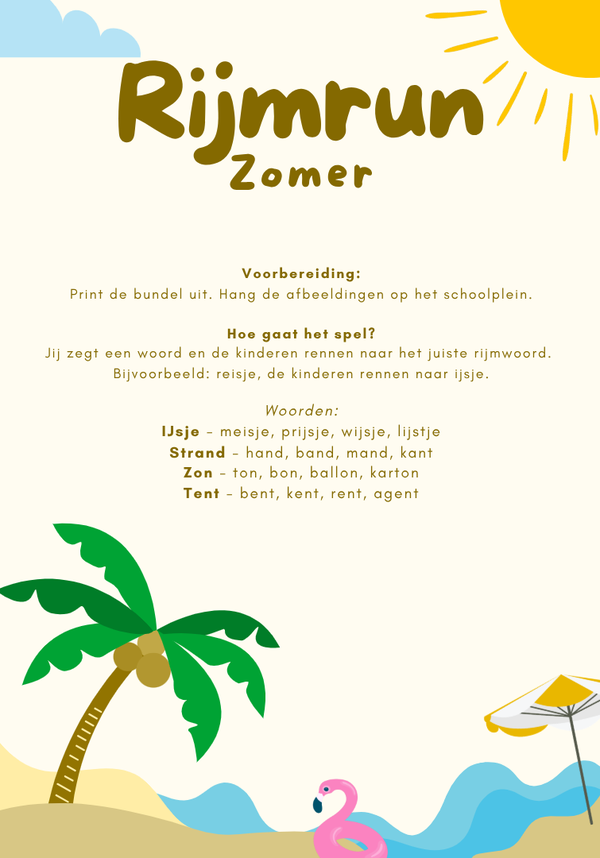 Rijmrun, zomer