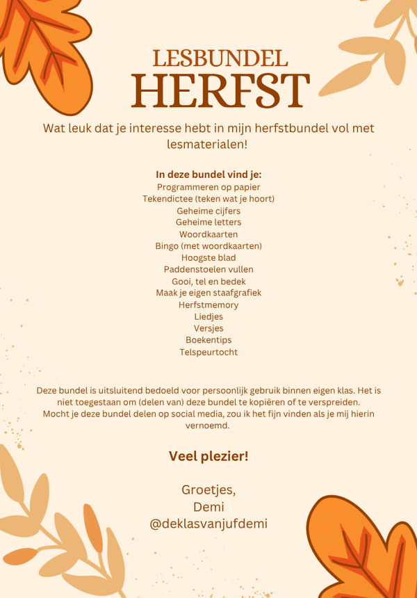 Herfstbundel 2026