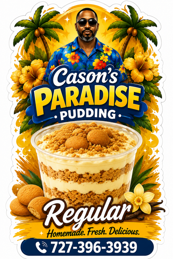 Regular banana pudding