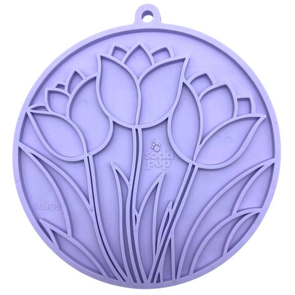 Tapis de léchage SODAPUP - Les Tulipes