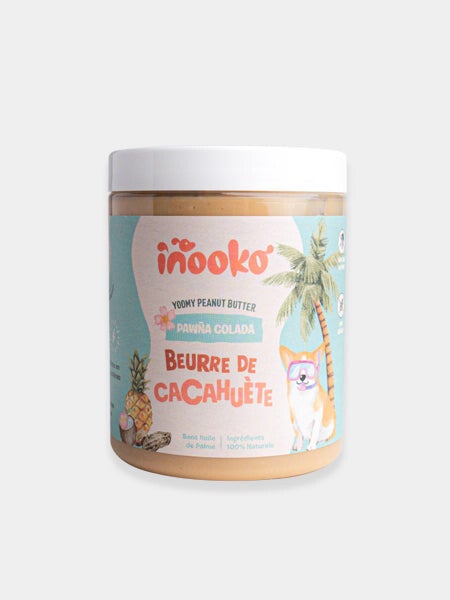 Beurre de cacahuète à la noix de coco et à l'ananas