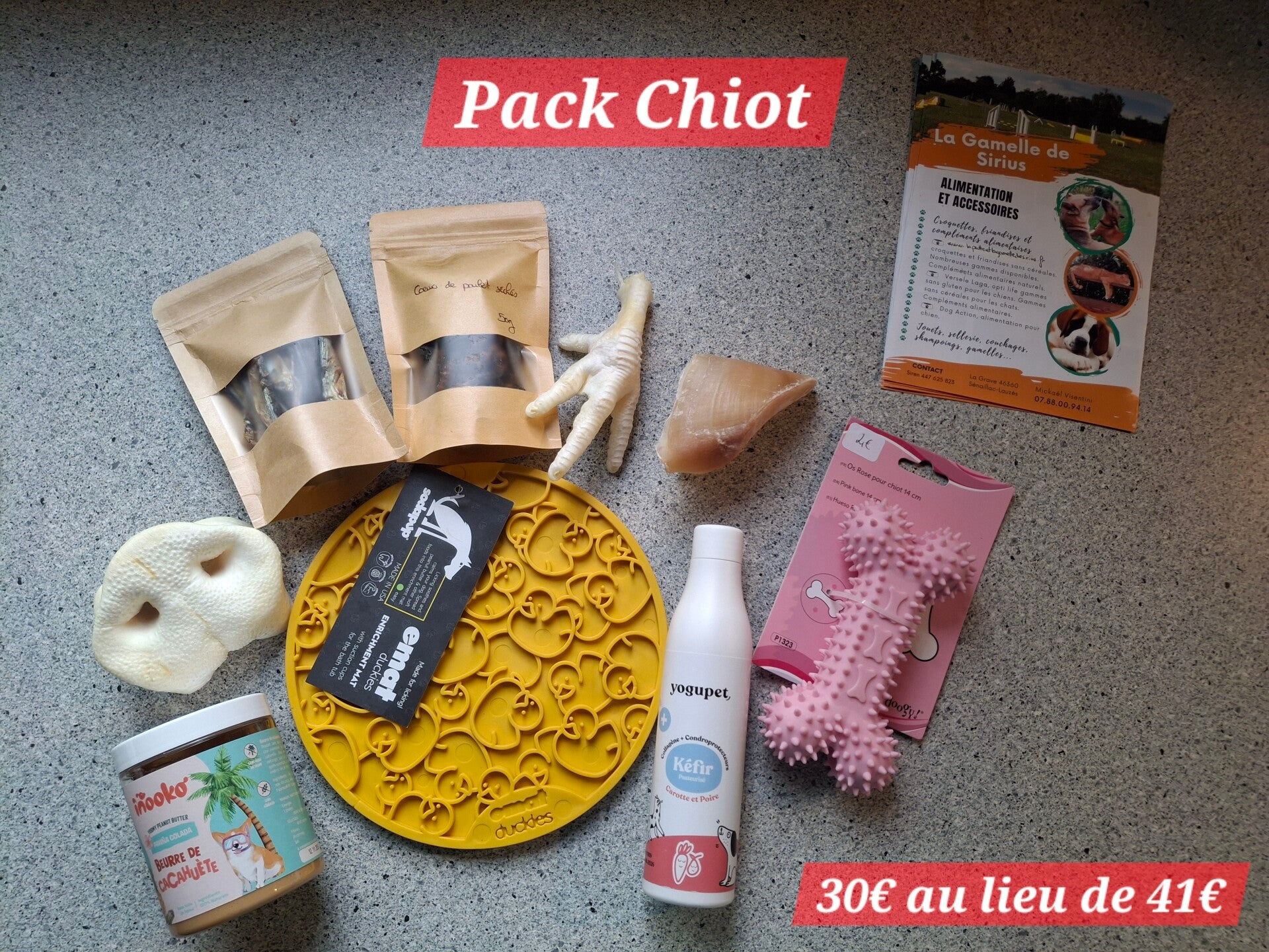 Pack spécial Chiots