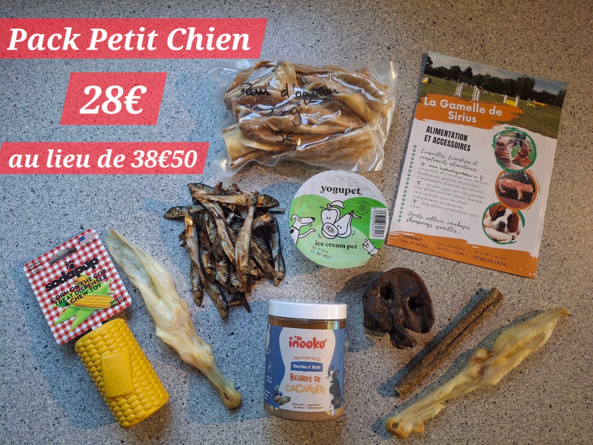 Pack spécial Petits Chiens