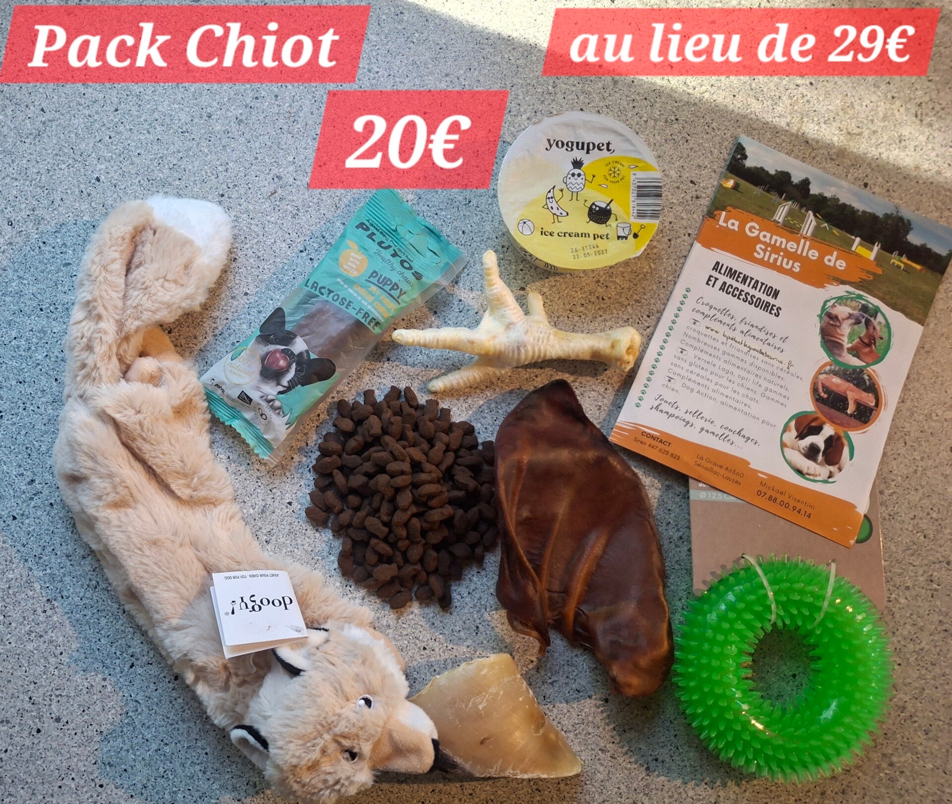 Pack spécial Chiots