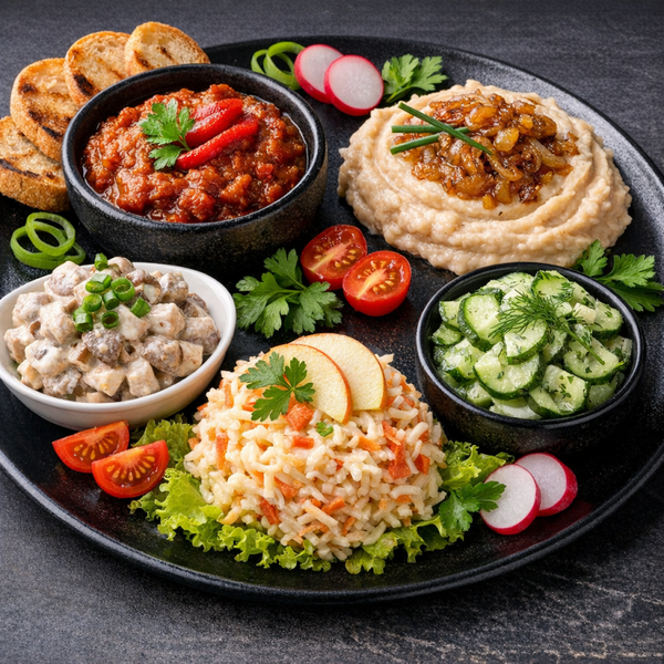 Platou Vegetarian, de Post (rece) - 4-6 persoane, 1,000g ±10%