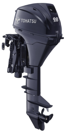 Tohatsu 10 PK (9.8 PK) buitenboordmotor MFS9.8B