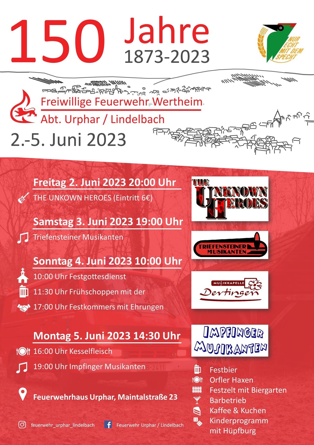 Festprogramm / 150 Jahre Feuerwehr | Freiwillige Feuerwehr Urphar ...