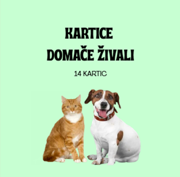 KARTICE DOMAČIH ŽIVALI