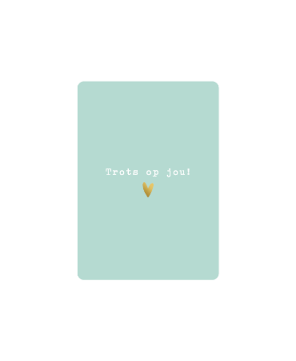 Cadeau Kaartje | Trots op jou